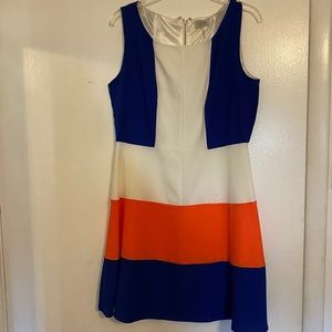 Colorblock dress